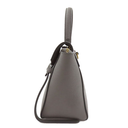 CELINE Belt bag nano 2WAY Handbag Calf Ladies [Used]