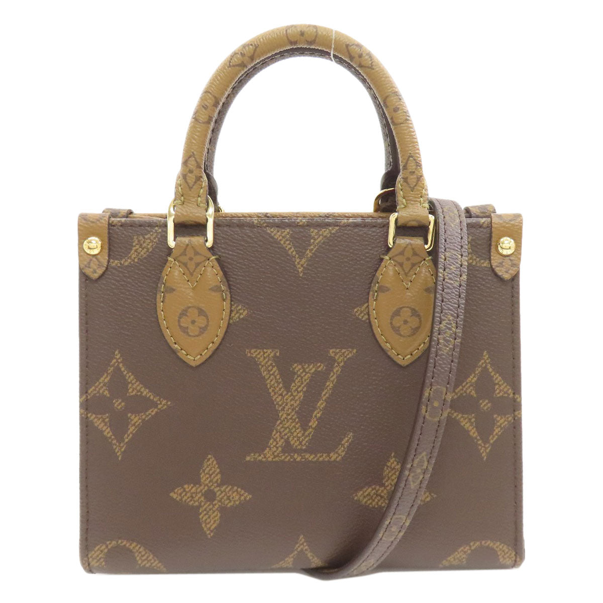 LOUIS VUITTON M46839 On the Go BB Handbag Monogram reverse Ladies [Used]