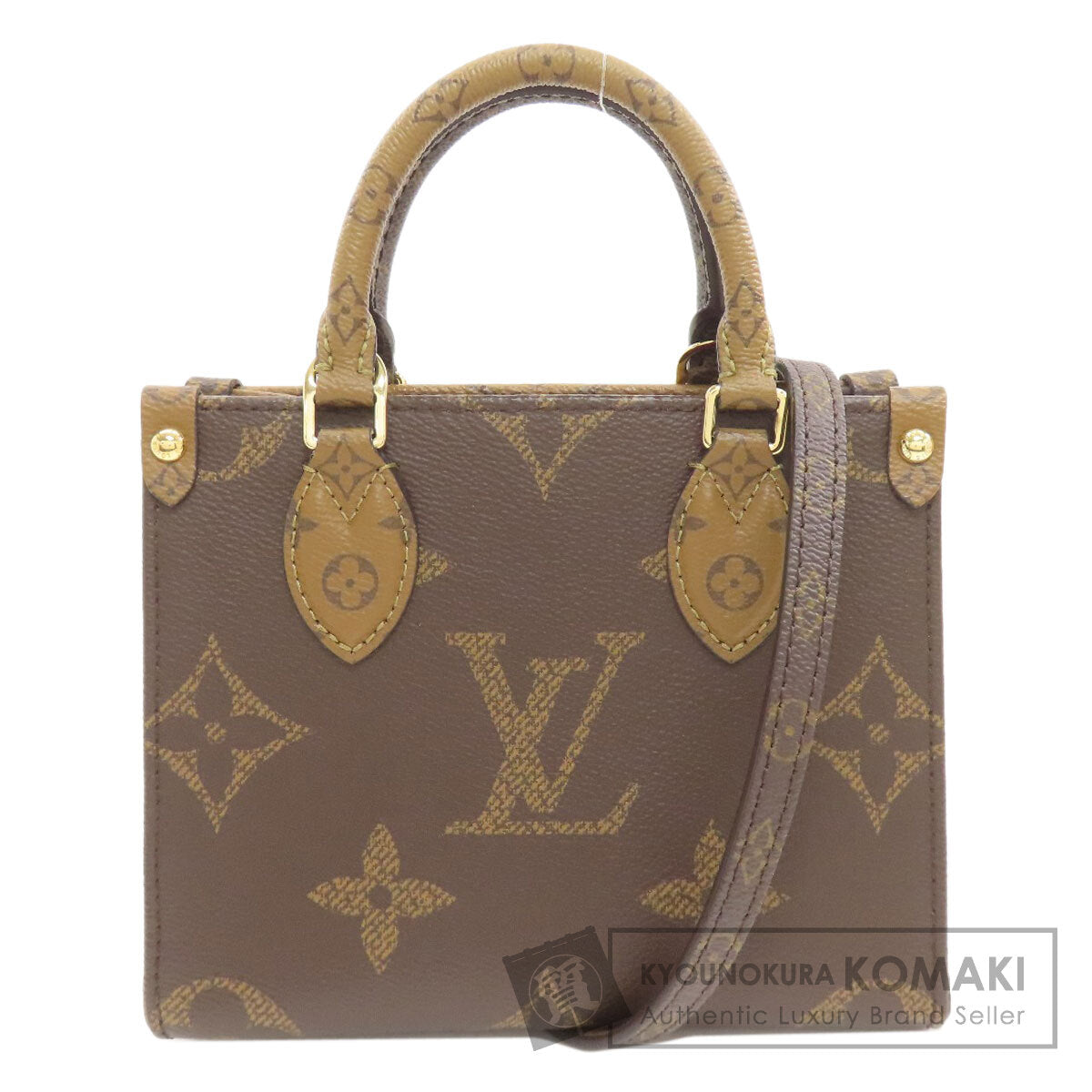 LOUIS VUITTON M46839 On the Go BB Handbag Monogram reverse Ladies [Used]