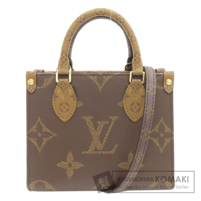 LOUIS VUITTON M46839 On the Go BB Handbag Monogram reverse Ladies [Used]