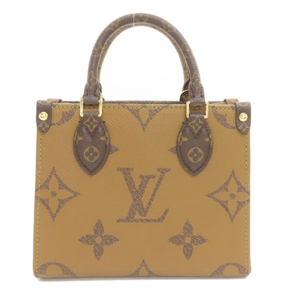 LOUIS VUITTON M46839 On the Go BB Handbag Monogram reverse Ladies [Used]