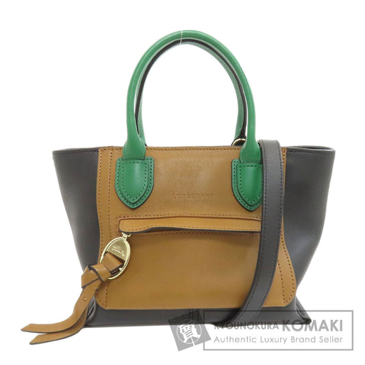 Longchamp Mailbox 2WAY Handbag Leather Ladies [Used]