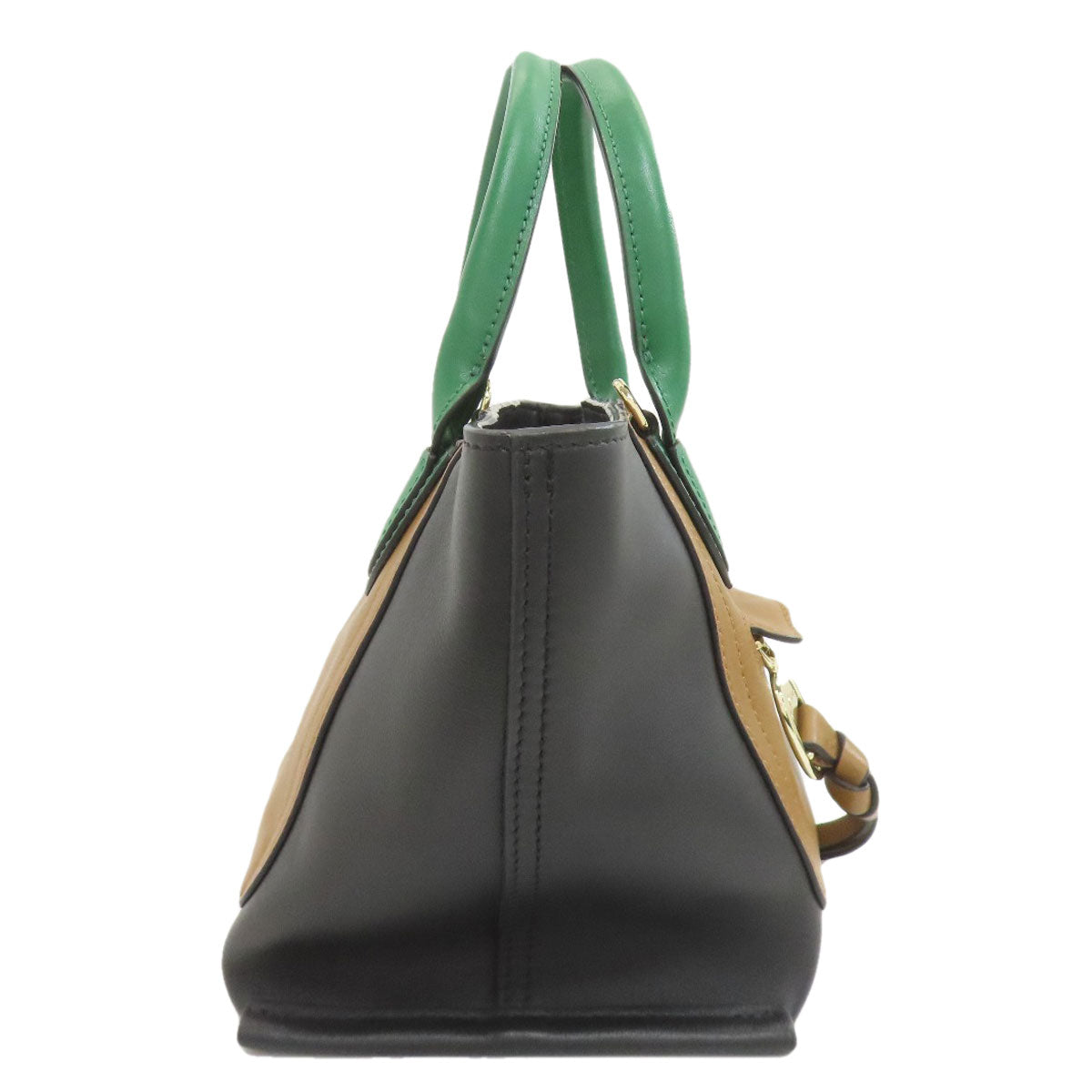 Longchamp Mailbox 2WAY Handbag Leather Ladies [Used]
