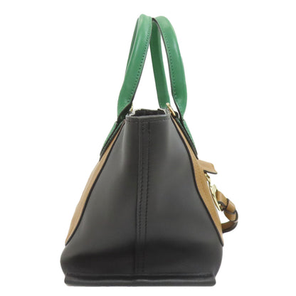 Longchamp Mailbox 2WAY Handbag Leather Ladies [Used]