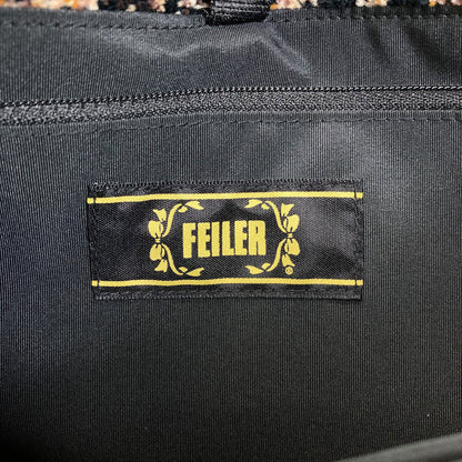 FEILER Leopard pattern Tote Bag pile Ladies [Used]
