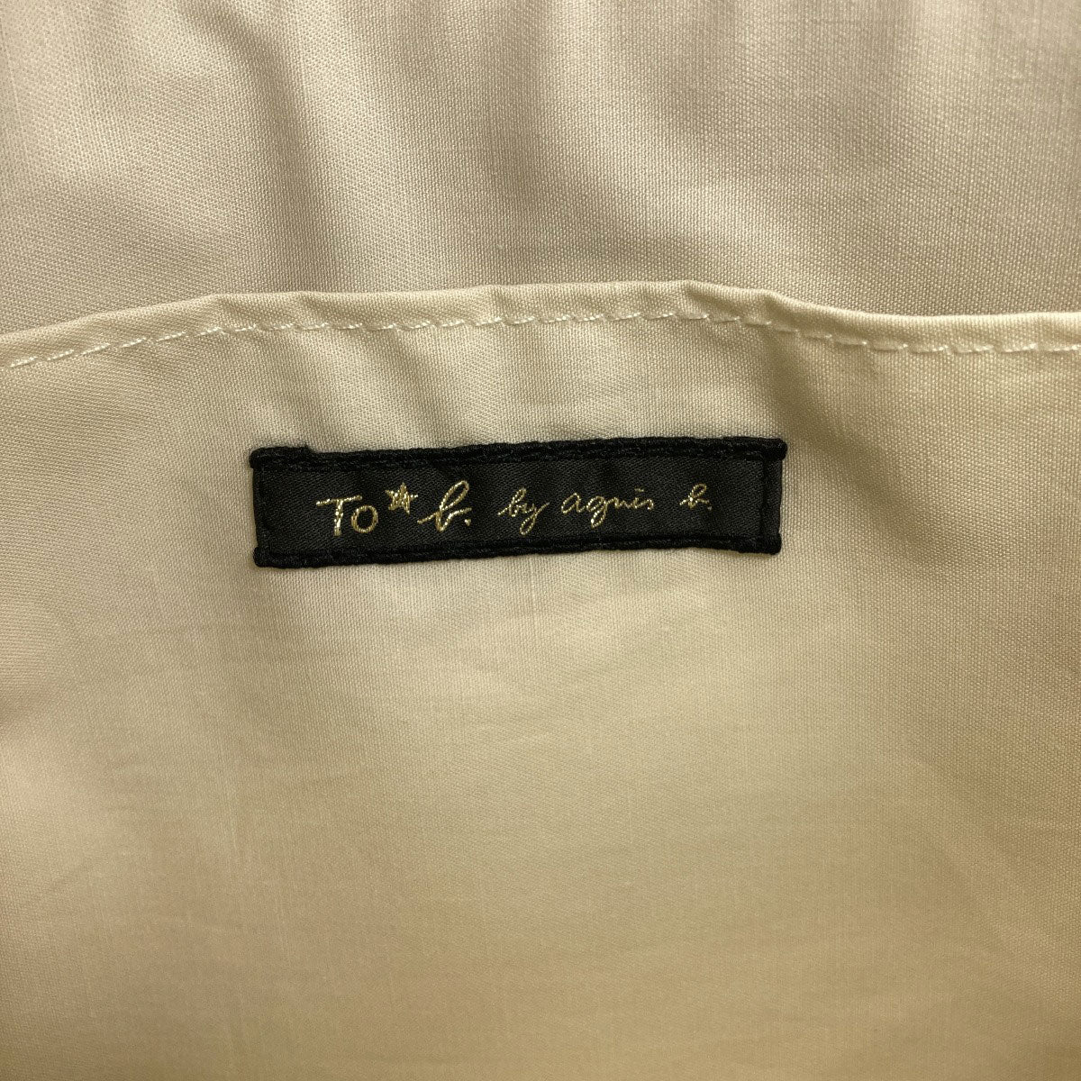agnes b. Toby Bahianiers Be Handbag Canvas Ladies [Used]