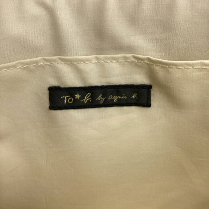 agnes b. Toby Bahianiers Be Handbag Canvas Ladies [Used]