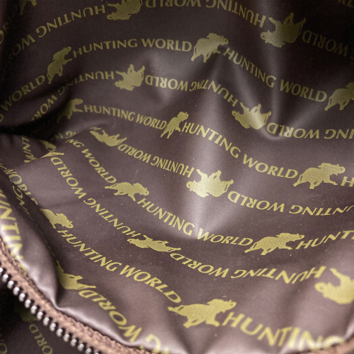 HUNTING WORLD logo Tote Bag Nylon Ladies [Used]