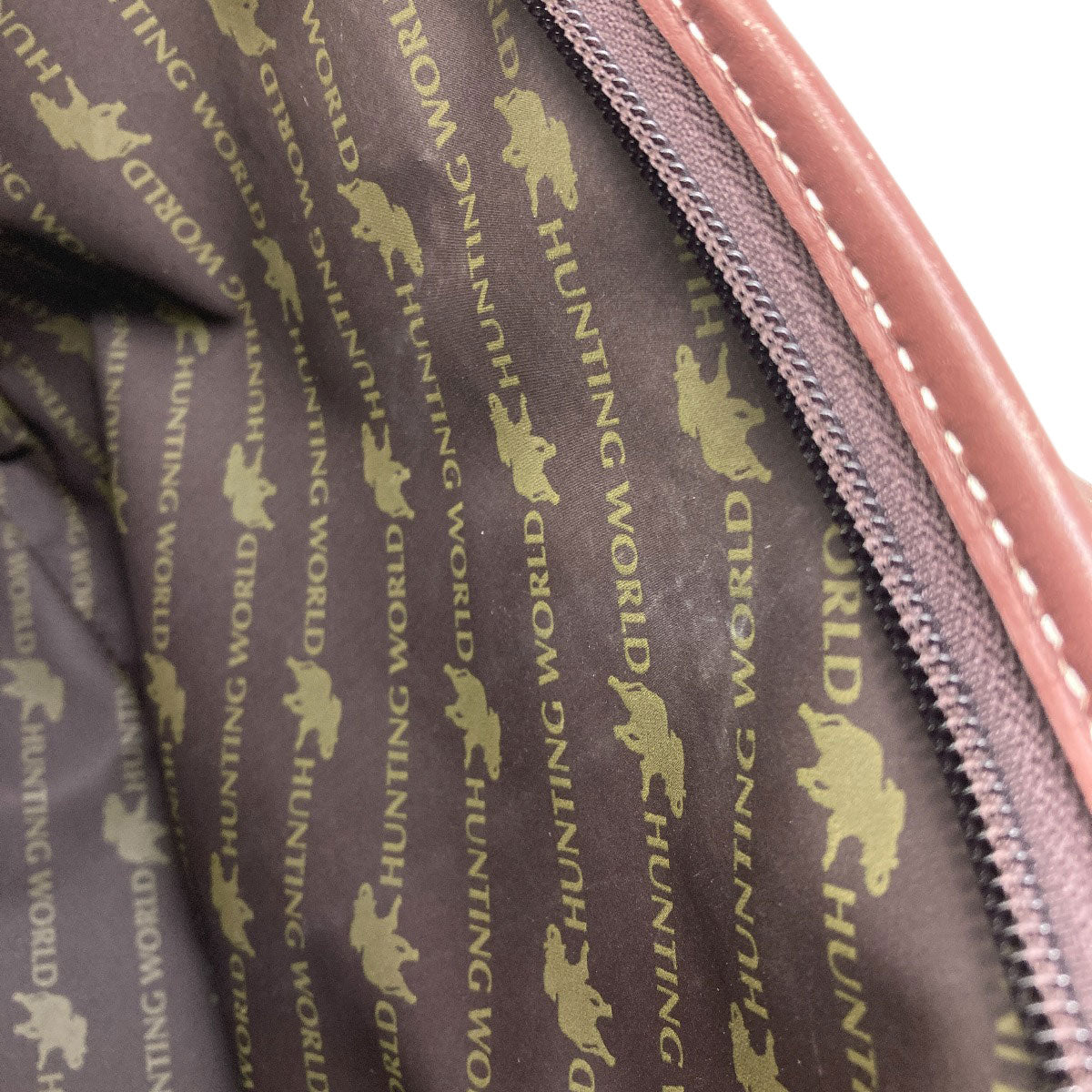 HUNTING WORLD logo Tote Bag Nylon Ladies [Used]