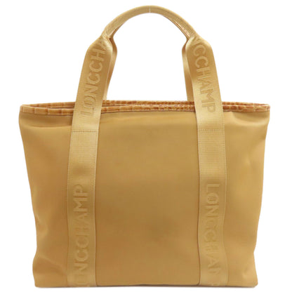 Longchamp Embossing Tote Bag Nylon Ladies [Used]