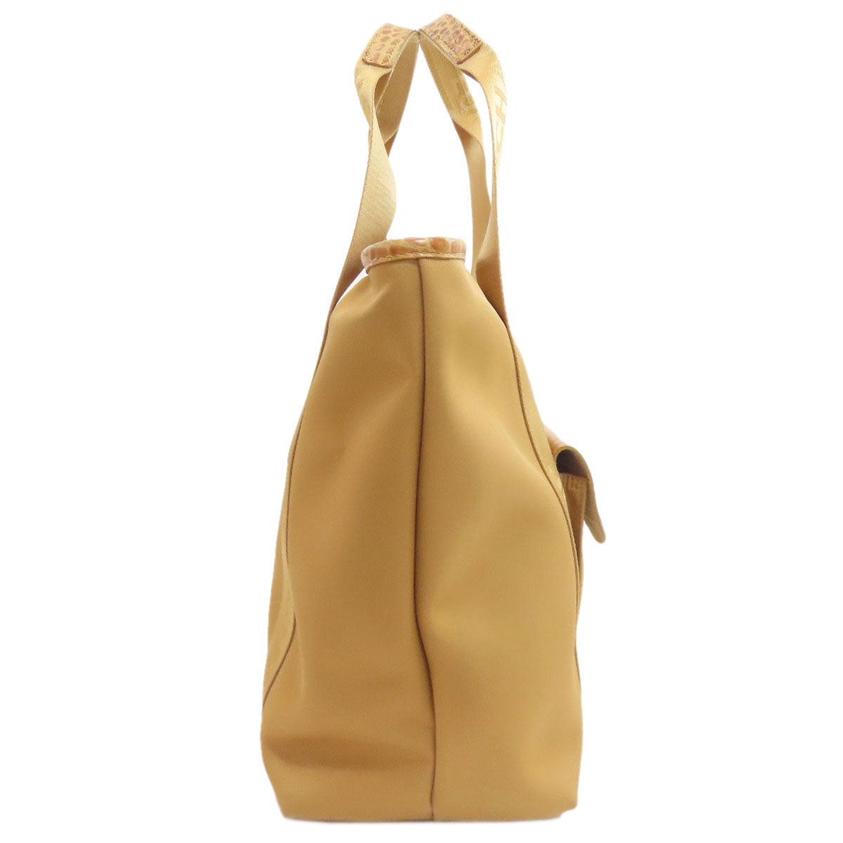 Longchamp Embossing Tote Bag Nylon Ladies [Used]