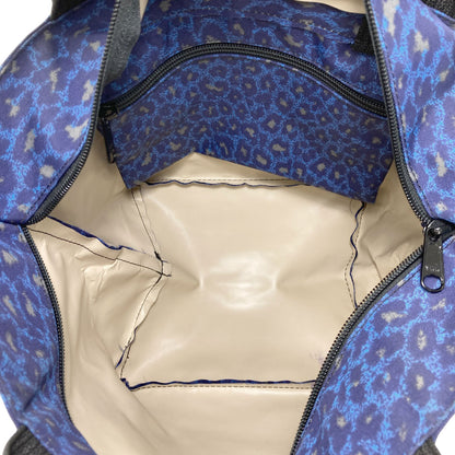Herve Chapelier Leopard pattern Handbag Nylon Ladies [Used]