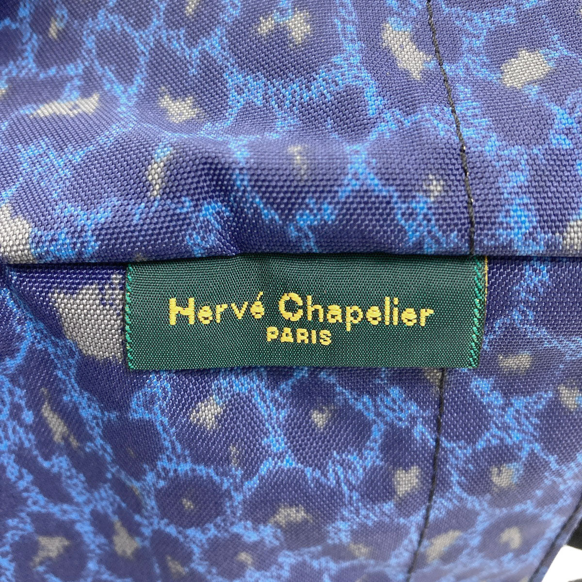 Herve Chapelier Leopard pattern Handbag Nylon Ladies [Used]