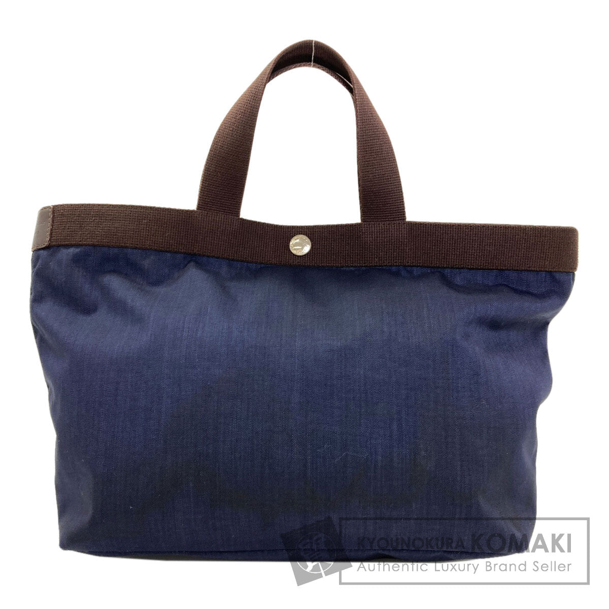 Herve Chapelier Boat-shaped tote Handbag Canvas Ladies [Used]