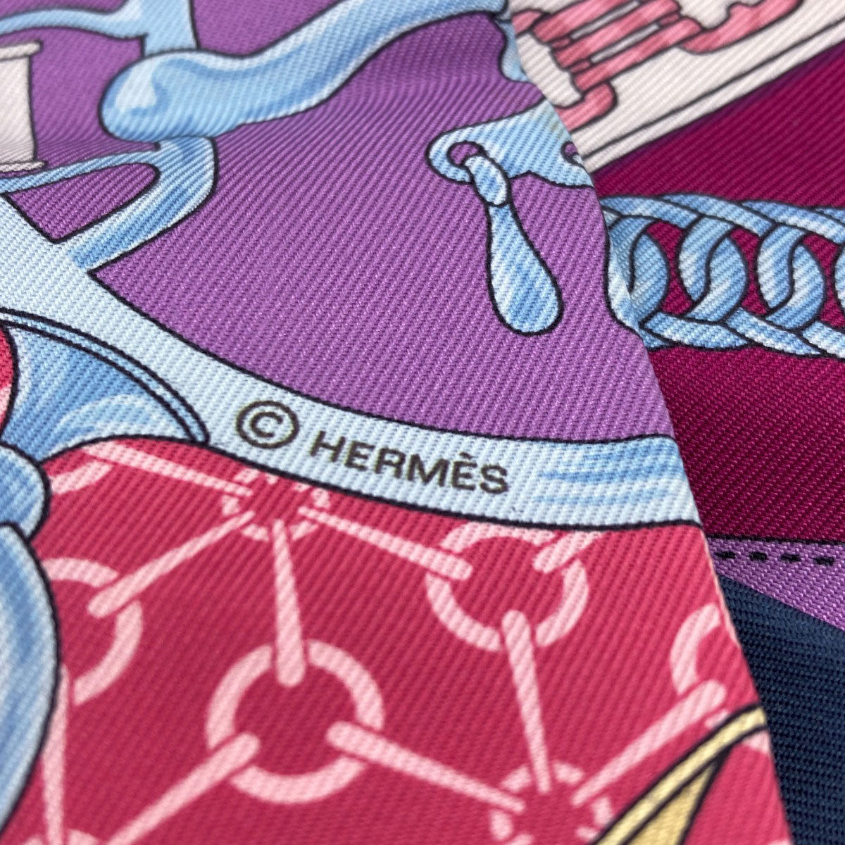 HERMES Twilly Scarf Silk Ladies [Used]