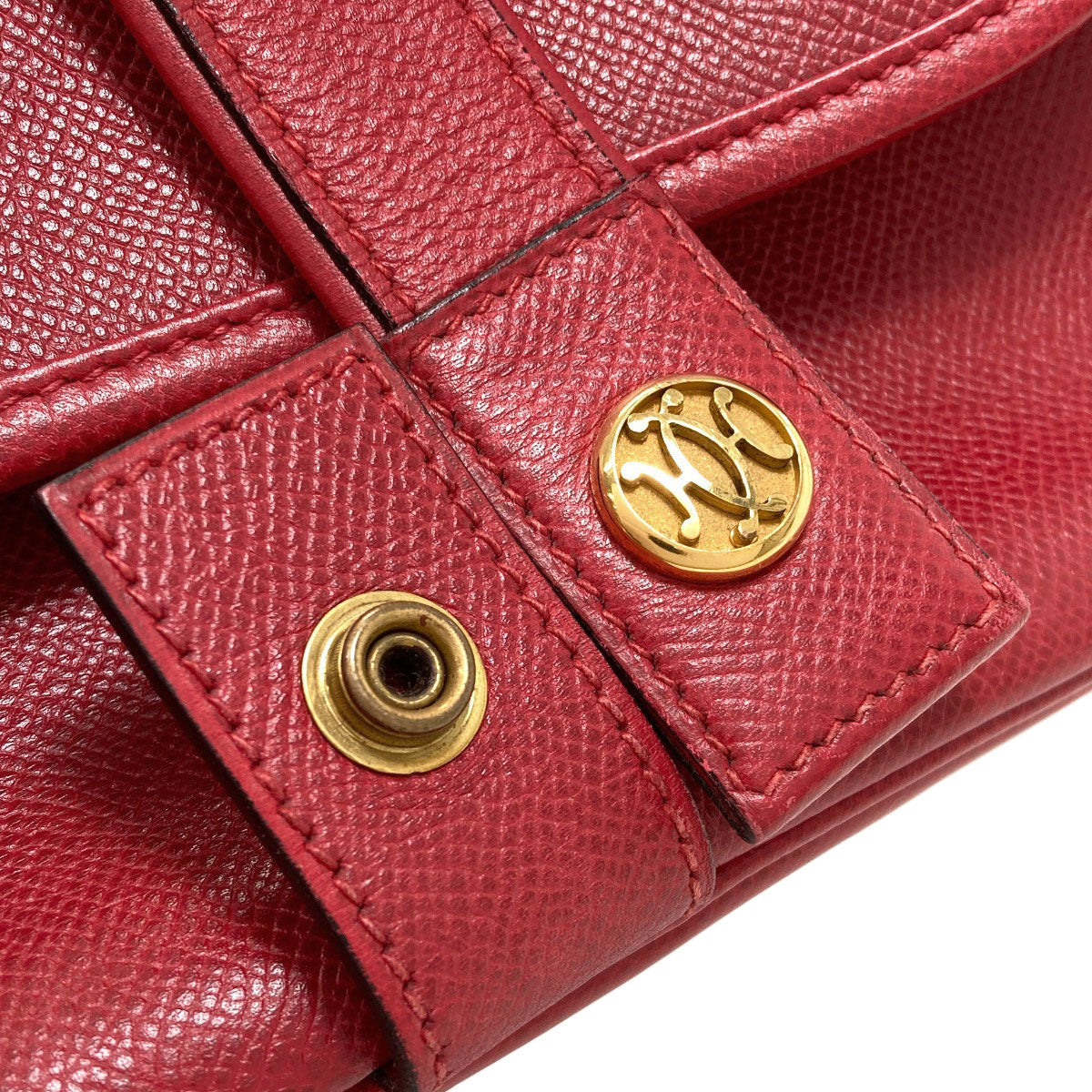 HERMES Noumea Gold Hardware Shoulder Bag Courchevel Ladies [Used]