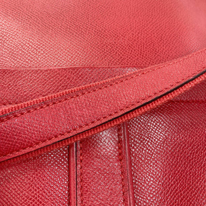 HERMES Noumea Gold Hardware Shoulder Bag Courchevel Ladies [Used]