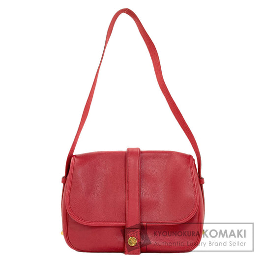 HERMES Noumea Gold Hardware Shoulder Bag Courchevel Ladies [Used]
