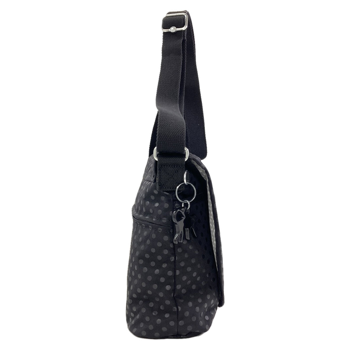 Kipling Dot pattern Shoulder Bag Nylon canvas Ladies [Used]