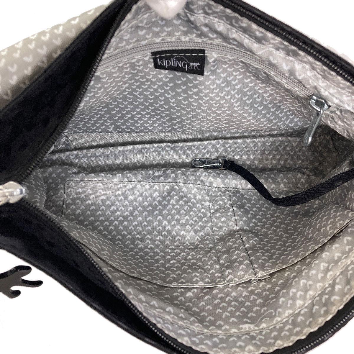 Kipling Dot pattern Shoulder Bag Nylon canvas Ladies [Used]