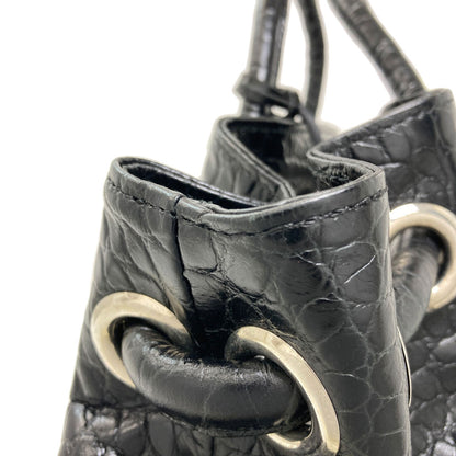 Furla Embossing Tote Bag Leather Ladies [Used]