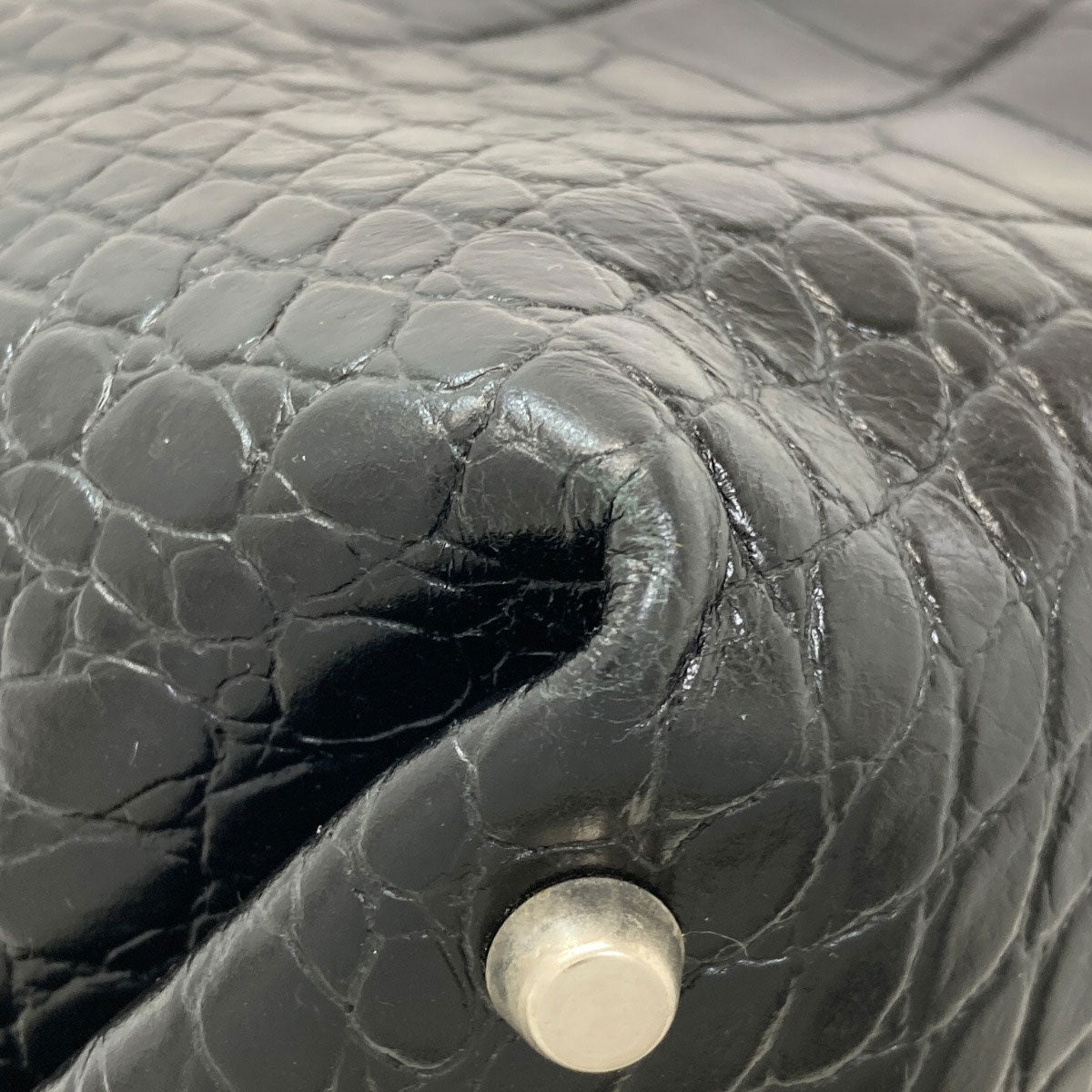 Furla Embossing Tote Bag Leather Ladies [Used]