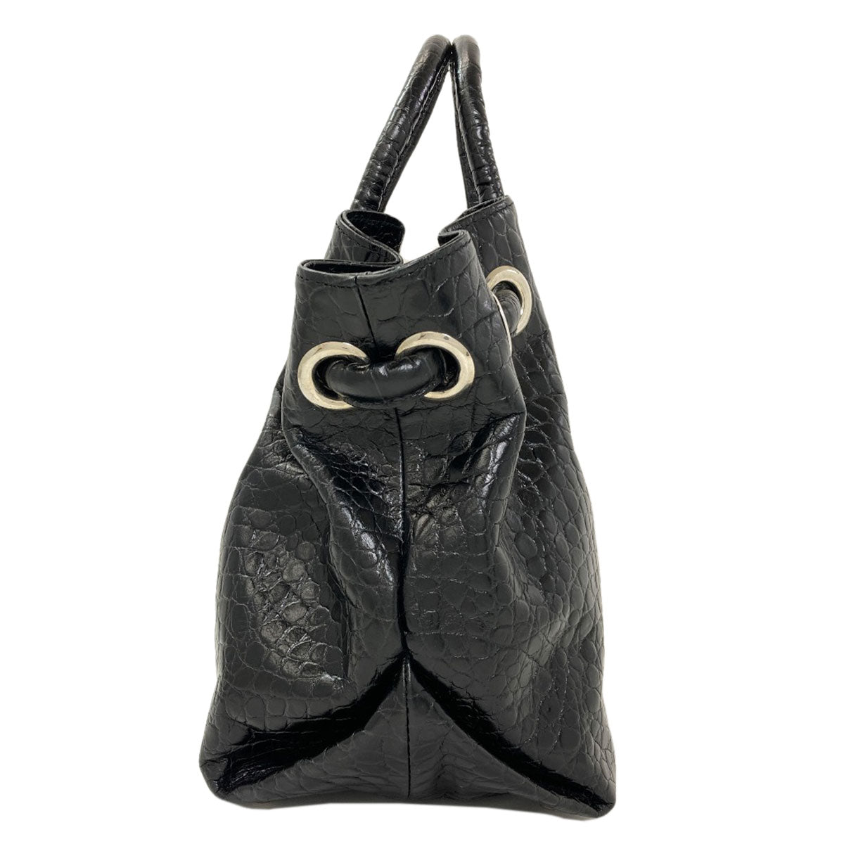 Furla Embossing Tote Bag Leather Ladies [Used]