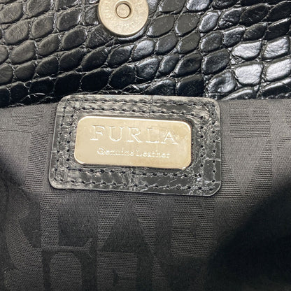 Furla Embossing Tote Bag Leather Ladies [Used]