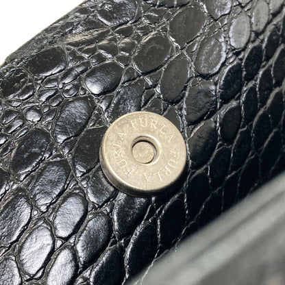 Furla Embossing Tote Bag Leather Ladies [Used]