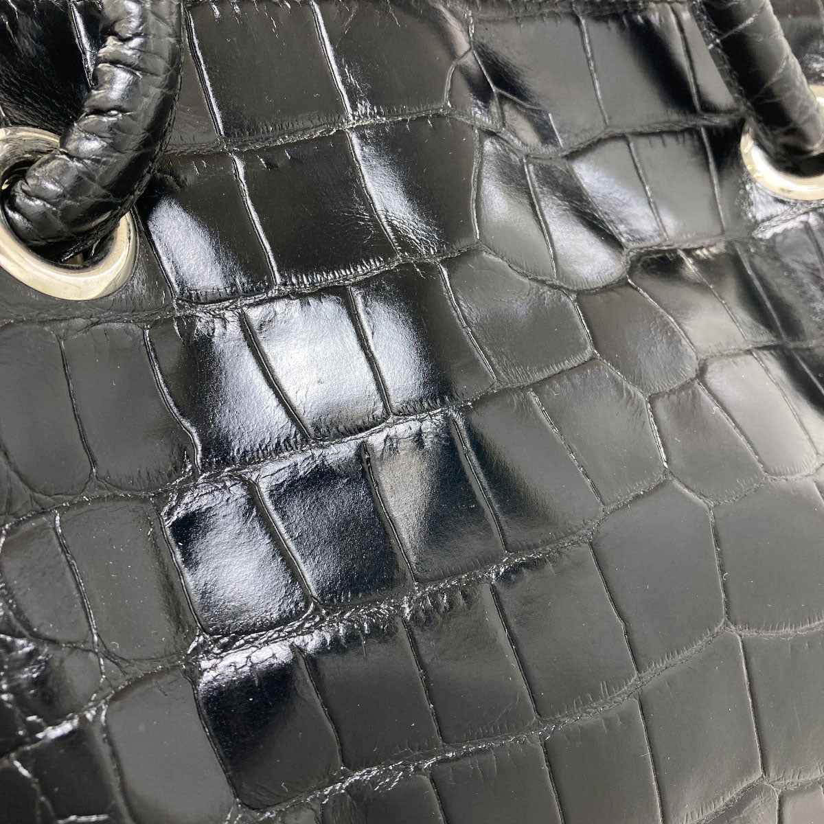 Furla Embossing Tote Bag Leather Ladies [Used]