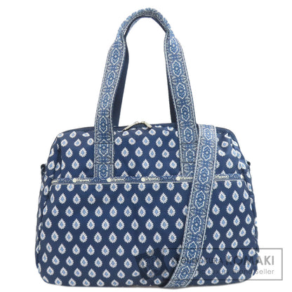 LeSportsac Les Olivades Collaboration Mazan Pattern 2WAY Tote Bag Nylon Ladies [Used]
