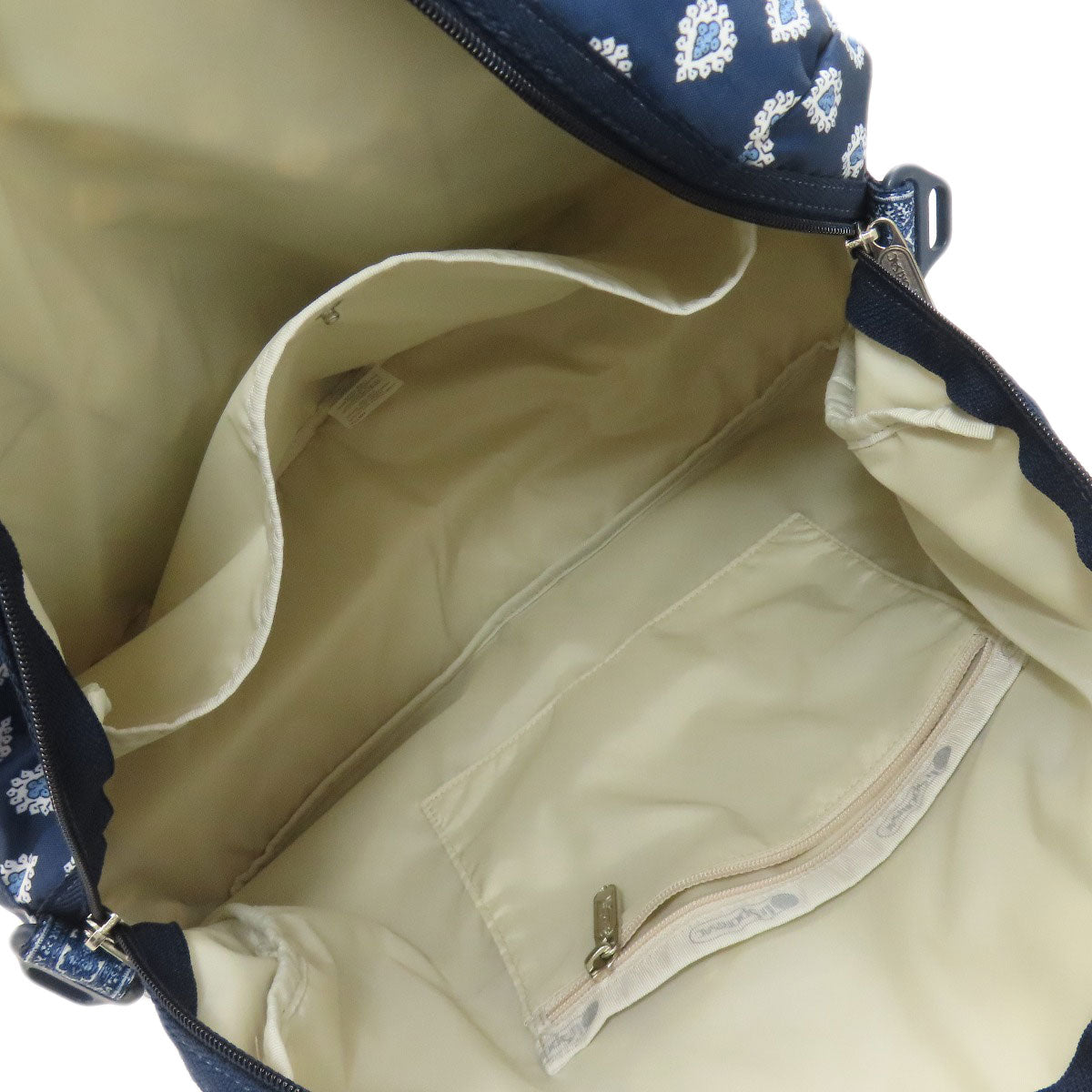 LeSportsac Les Olivades Collaboration Mazan Pattern 2WAY Tote Bag Nylon Ladies [Used]