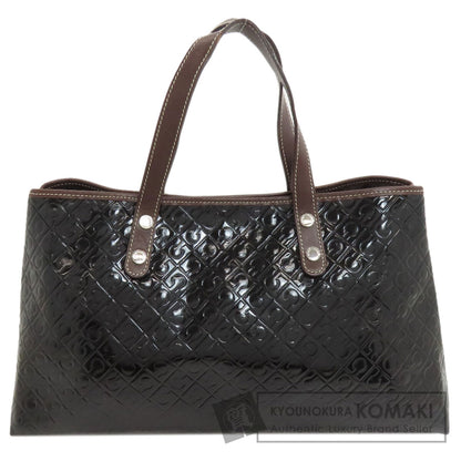 GHERARDINI Logo motif Tote Bag Enamel Ladies [Used]
