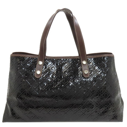 GHERARDINI Logo motif Tote Bag Enamel Ladies [Used]