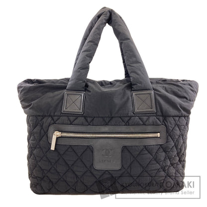 CHANEL Cocoko Koon SilverHardware Tote Bag Nylon Ladies [Used]