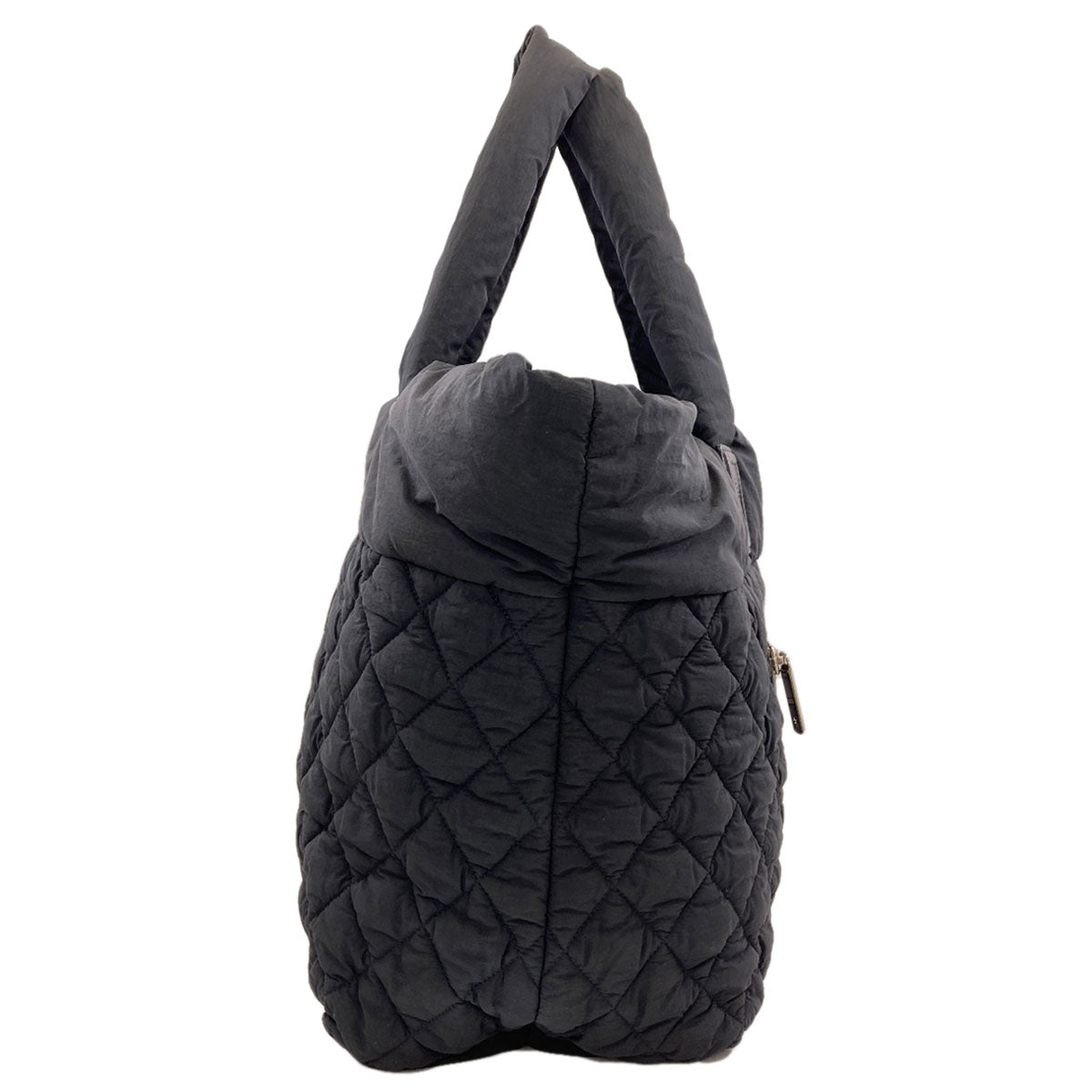 CHANEL Cocoko Koon SilverHardware Tote Bag Nylon Ladies [Used]