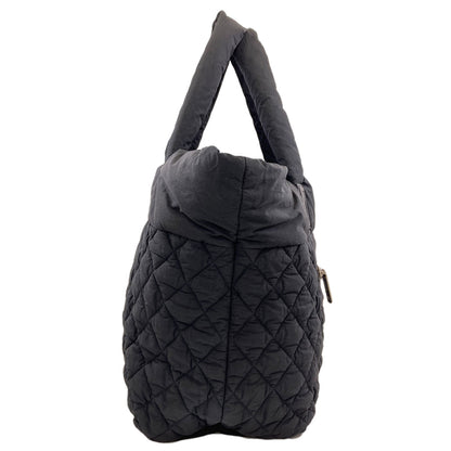 CHANEL Cocoko Koon SilverHardware Tote Bag Nylon Ladies [Used]