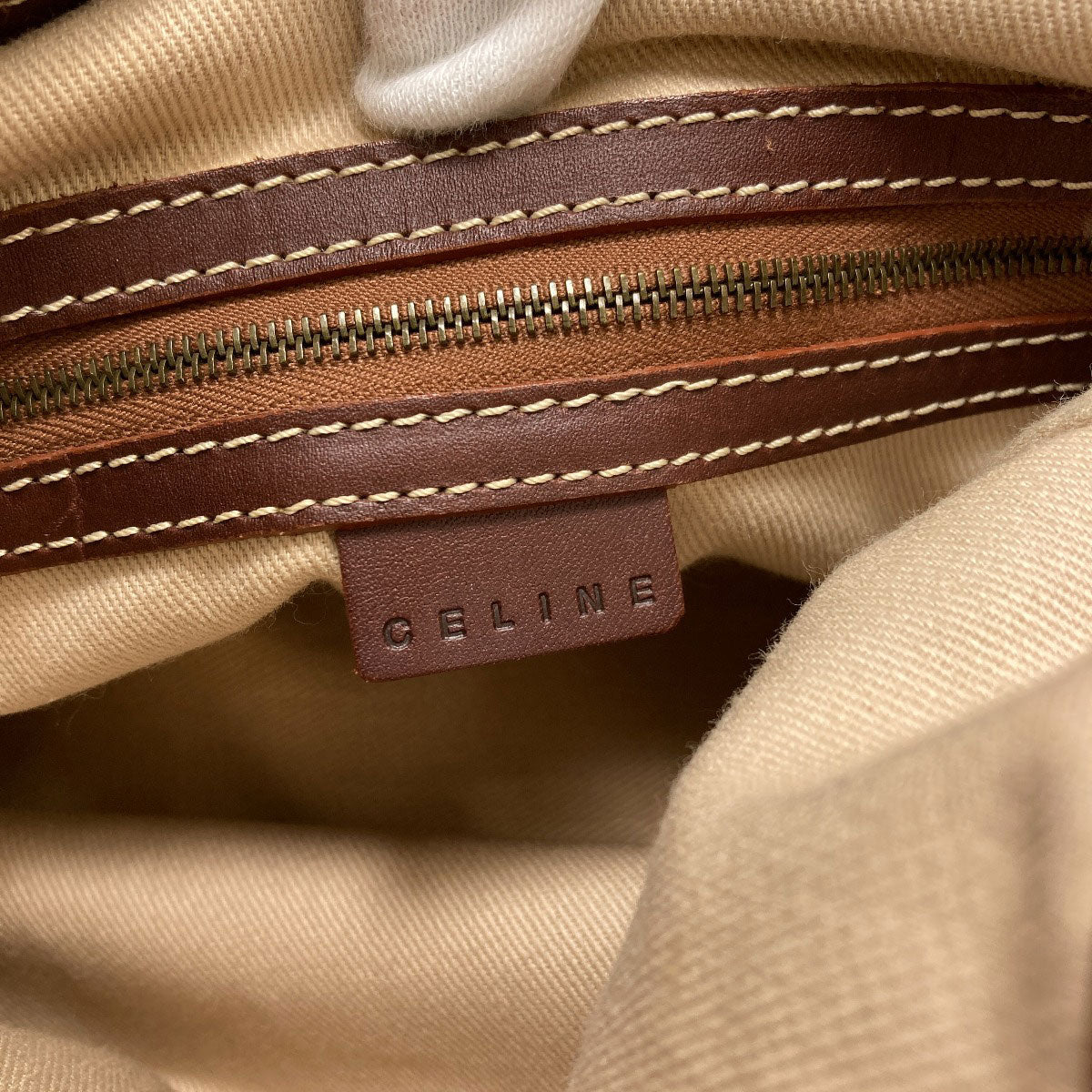 CELINE Macadam Tote Bag Canvas Ladies [Used]