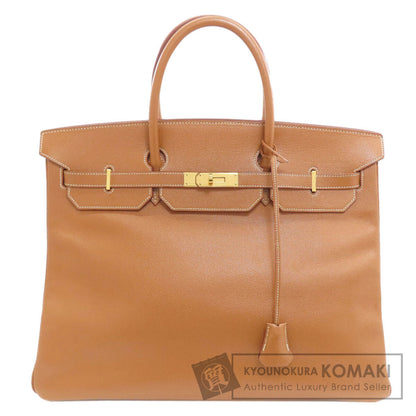 HERMES Birkin 40 Gold Gold Hardware Handbag Courchevel Ladies [Used]