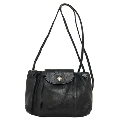 Longchamp Le Pliage Shoulder Bag Calf Ladies [Used]