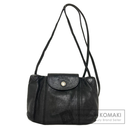 Longchamp Le Pliage Shoulder Bag Calf Ladies [Used]