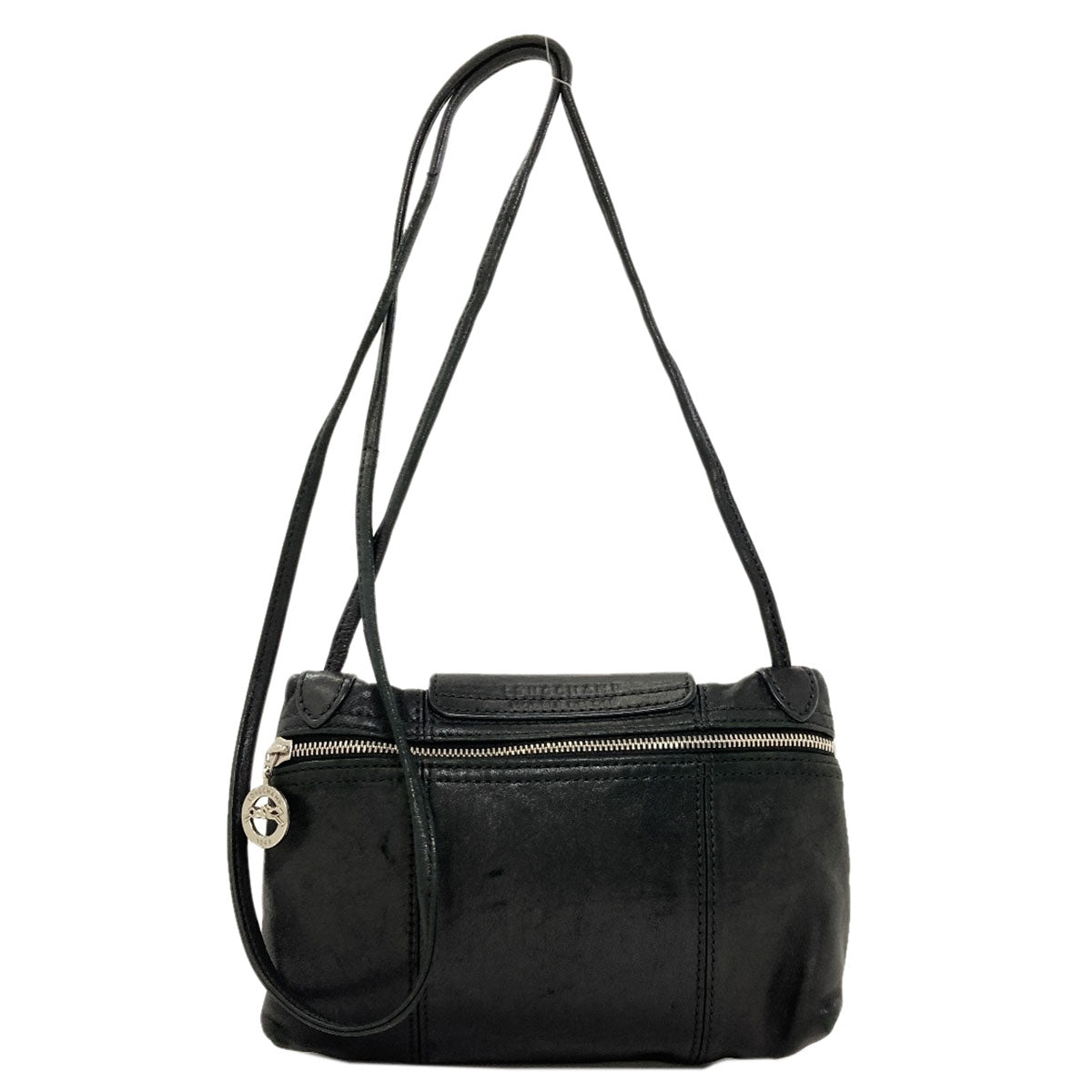 Longchamp Le Pliage Shoulder Bag Calf Ladies [Used]