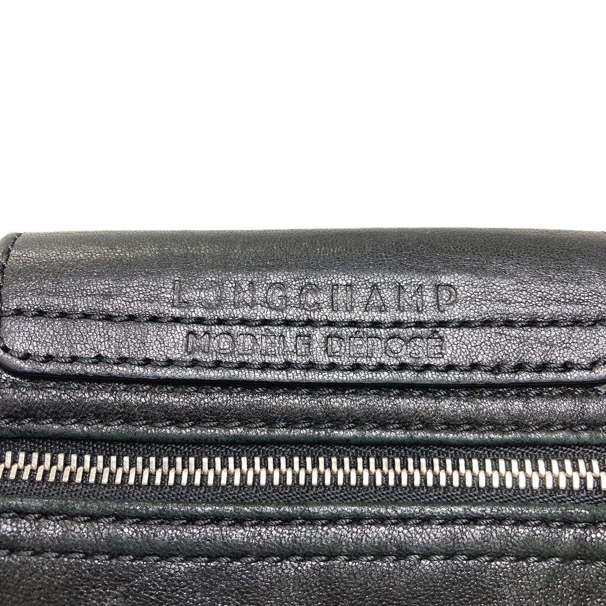 Longchamp Le Pliage Shoulder Bag Calf Ladies [Used]