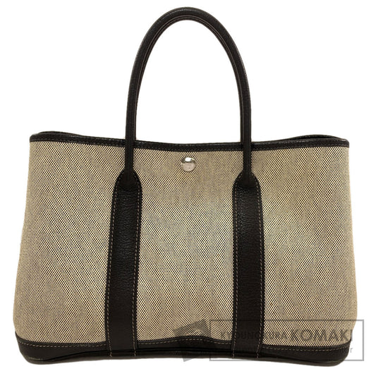 HERMES Garden Party TPM SilverHardware Handbag Tower ash Ladies [Used]