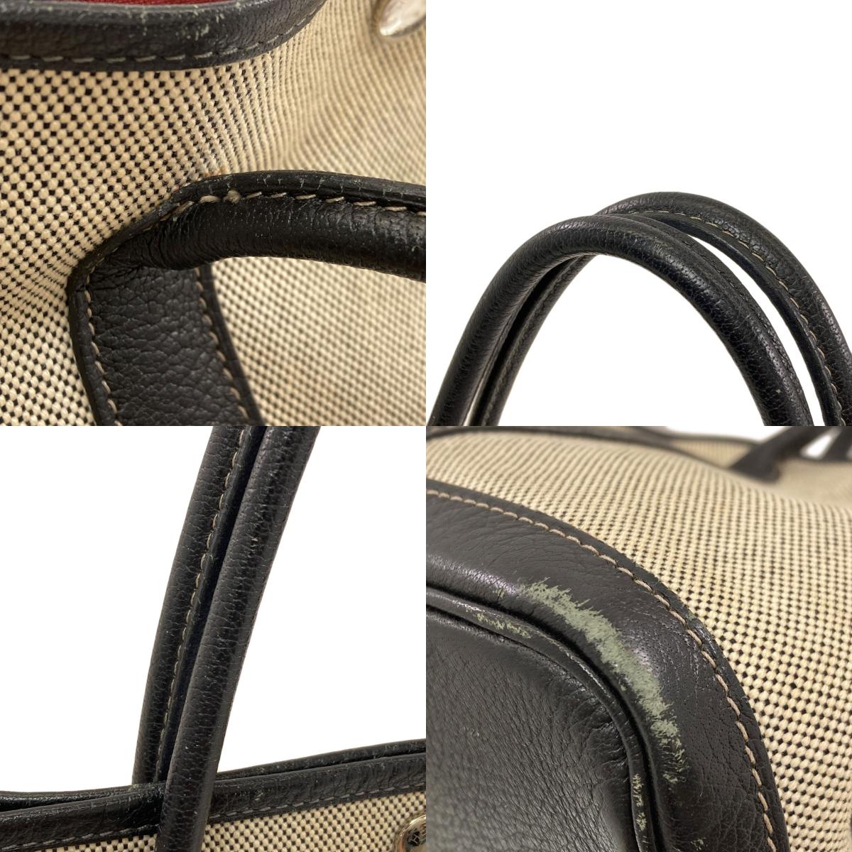 HERMES Garden Party TPM SilverHardware Handbag Tower ash Ladies [Used]