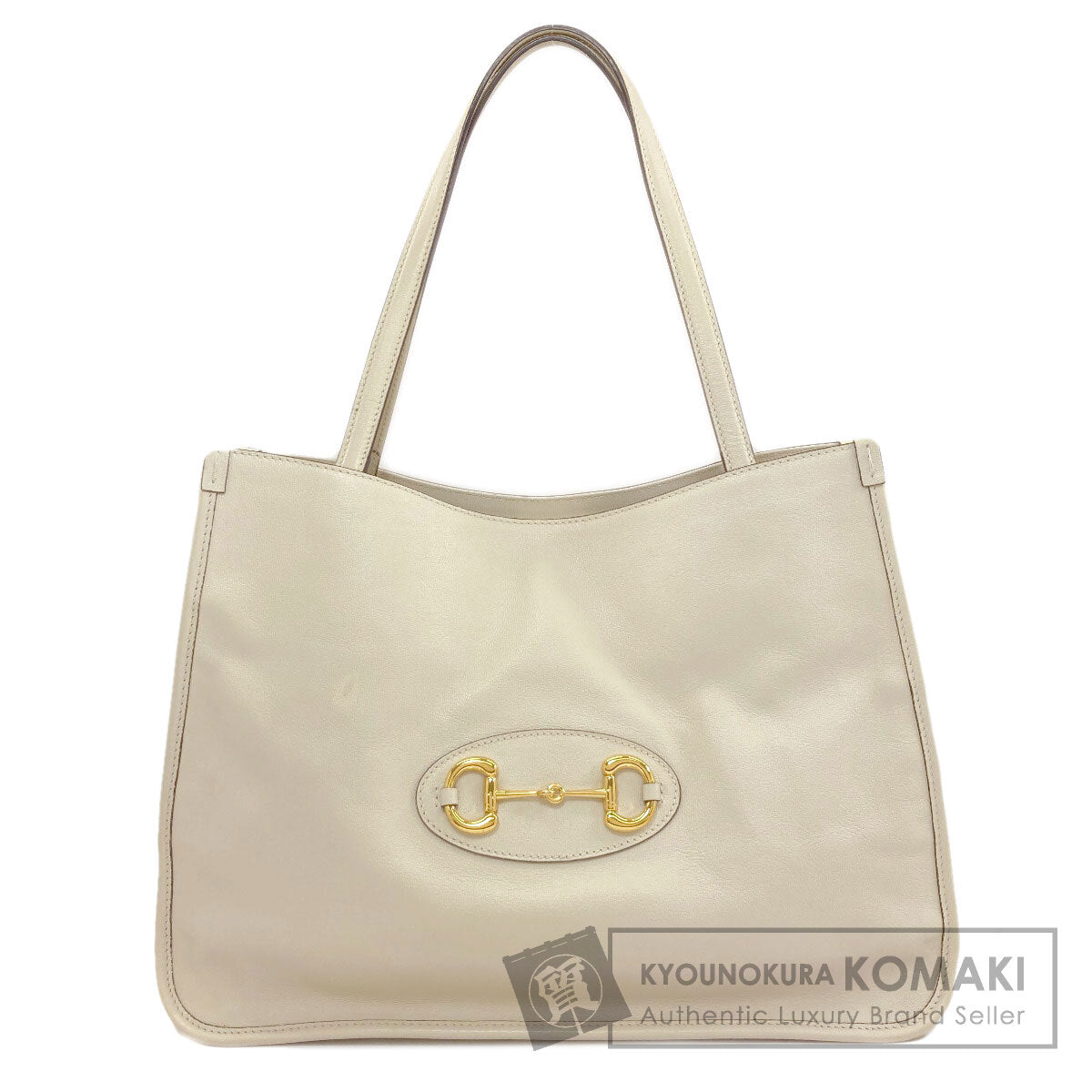 GUCCI 623694 Horsebit Tote Bag Leather Ladies [Used]