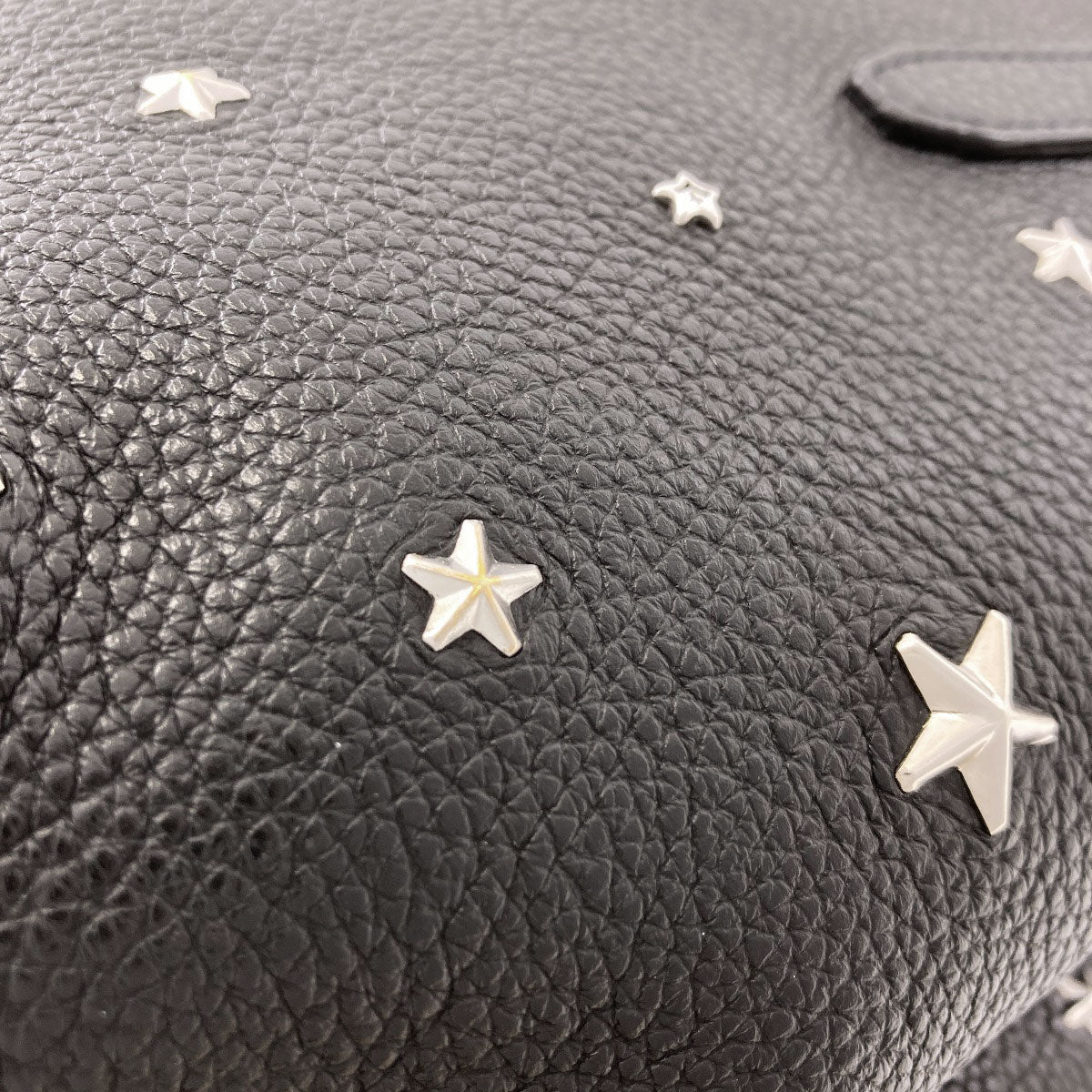 Jimmy Choo sophia star motif Tote Bag Leather Ladies [Used]