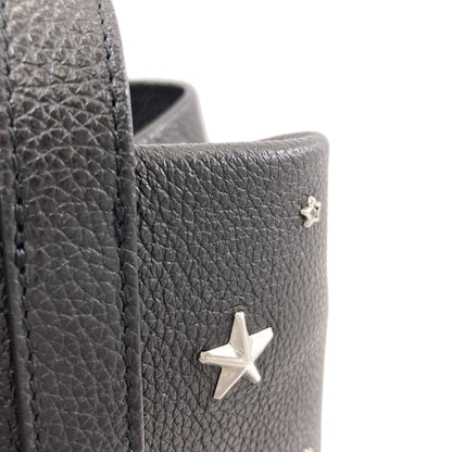 Jimmy Choo sophia star motif Tote Bag Leather Ladies [Used]