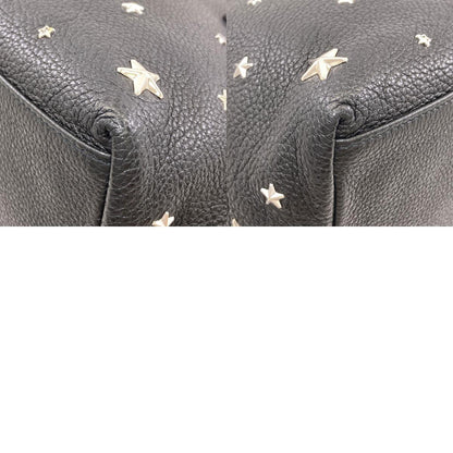 Jimmy Choo sophia star motif Tote Bag Leather Ladies [Used]