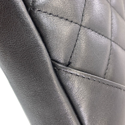 CHANEL CAMBON LINE SilverHardware Shoulder Bag Lambskin Ladies [Used]